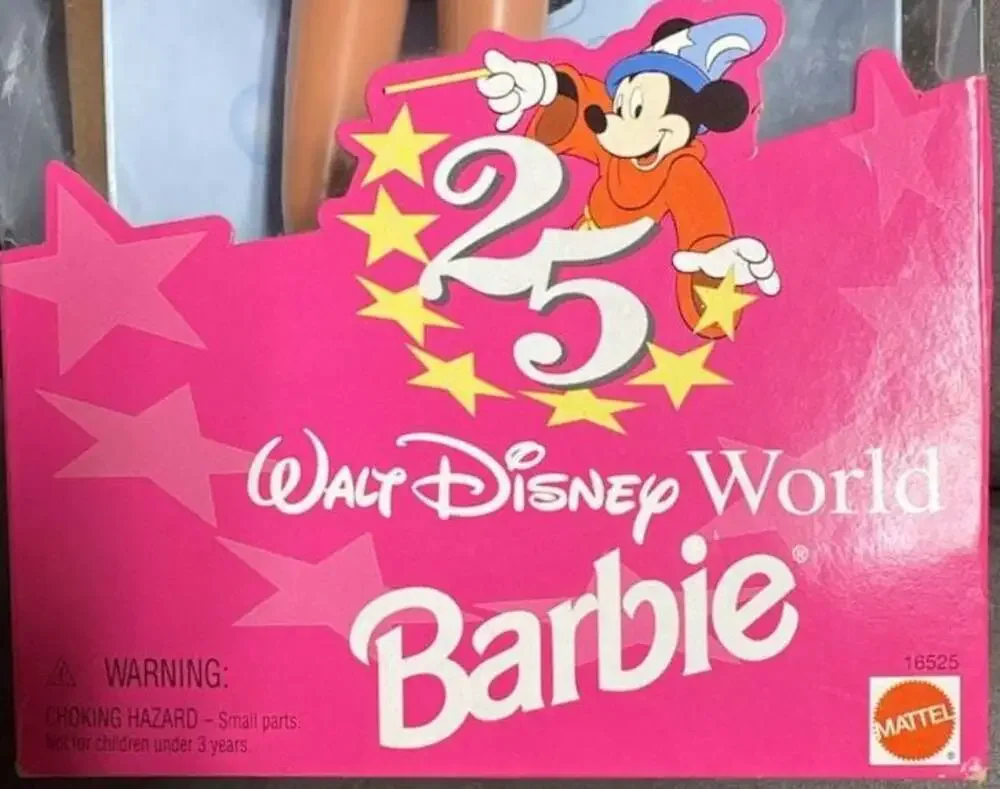 Mattel Walt Disney World 25th Anniversary Special Edition Barbie Doll 16525